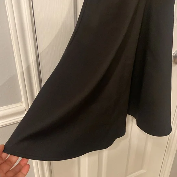 RESERVED Morgan and Company high neck fit and flare dress- 5 - Picture 5 of 14